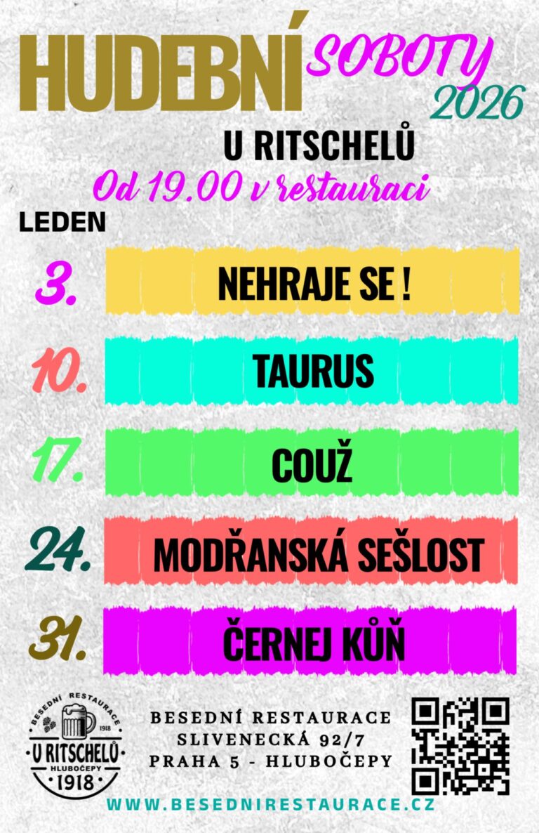 Hudební soboty leden