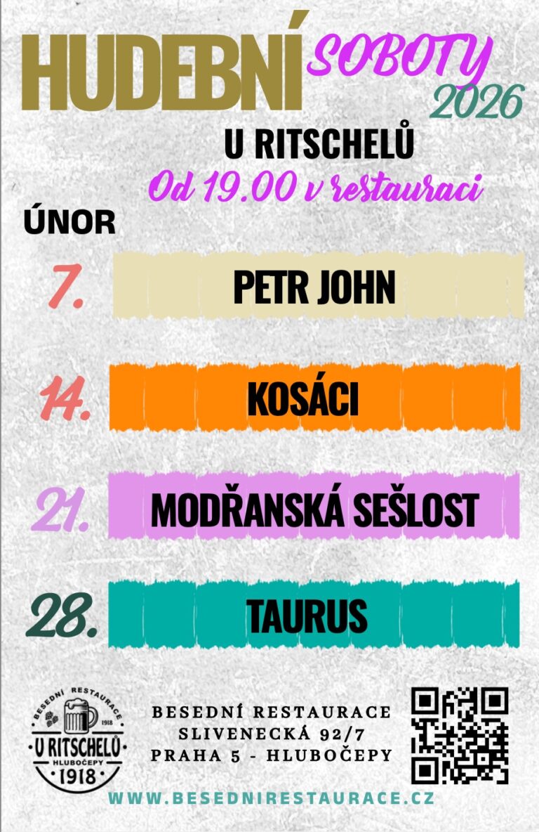 Hudební soboty únor