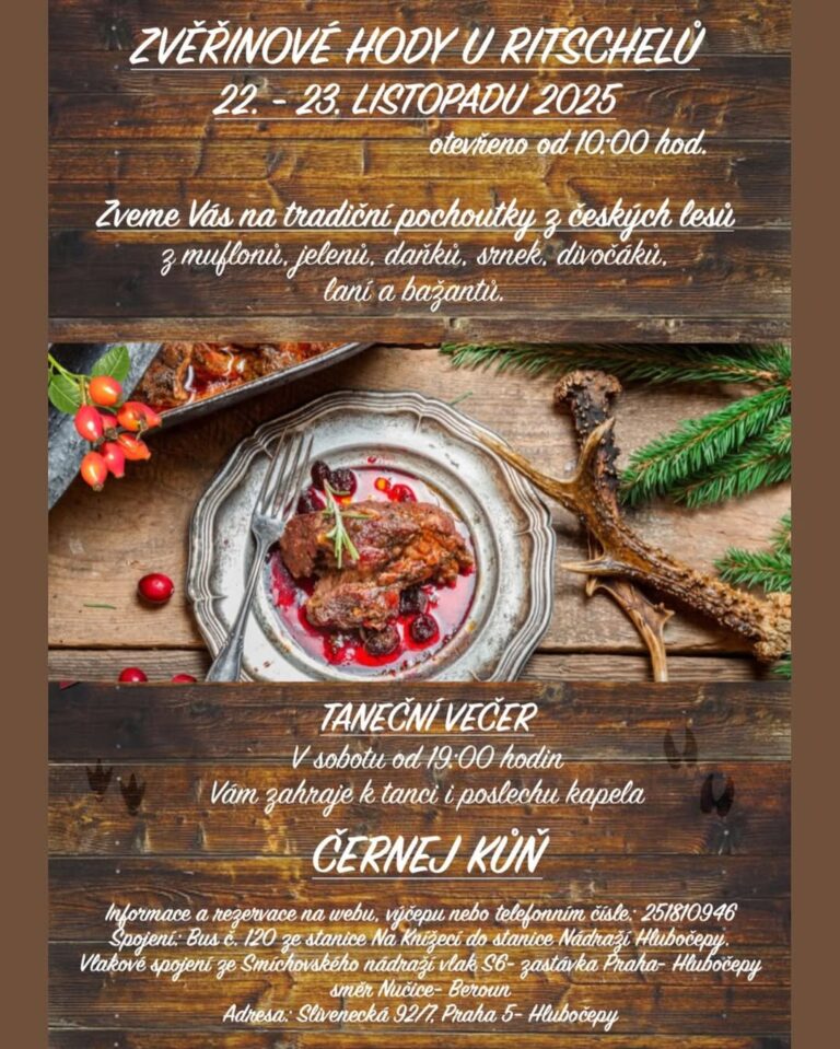 Tradiční “Zvěřinové hody u Ritschelů”